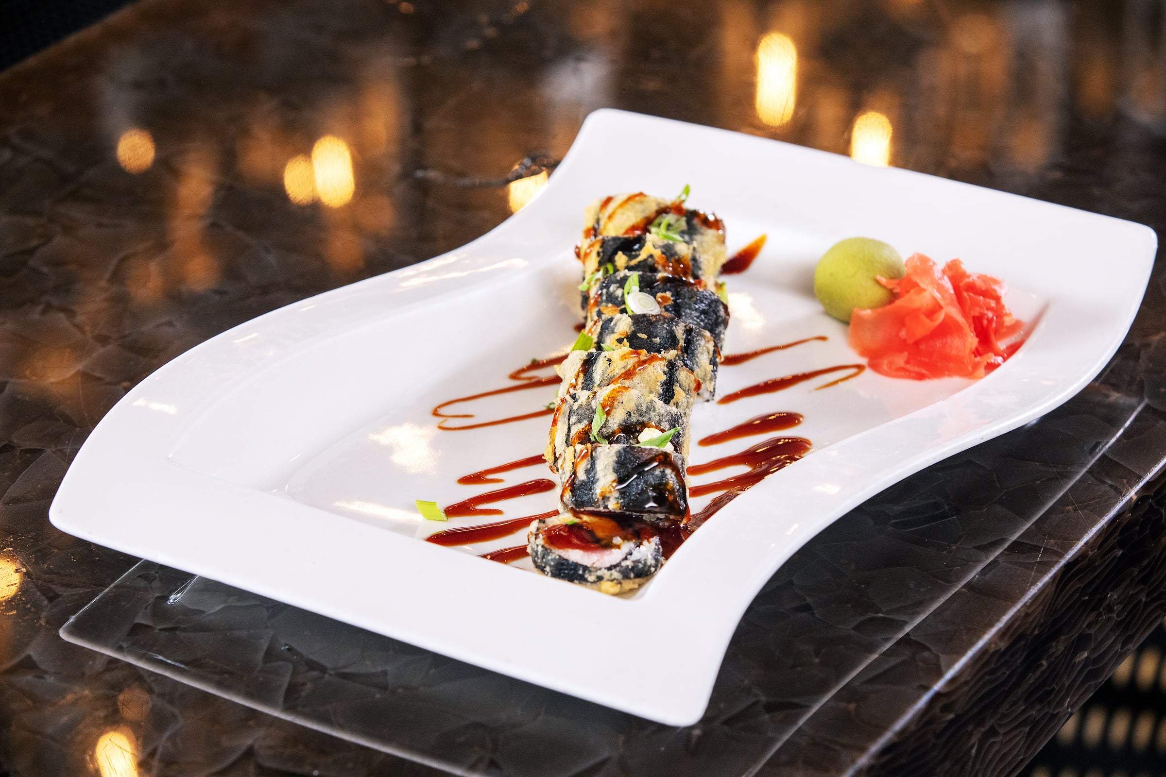 fried sushi roll