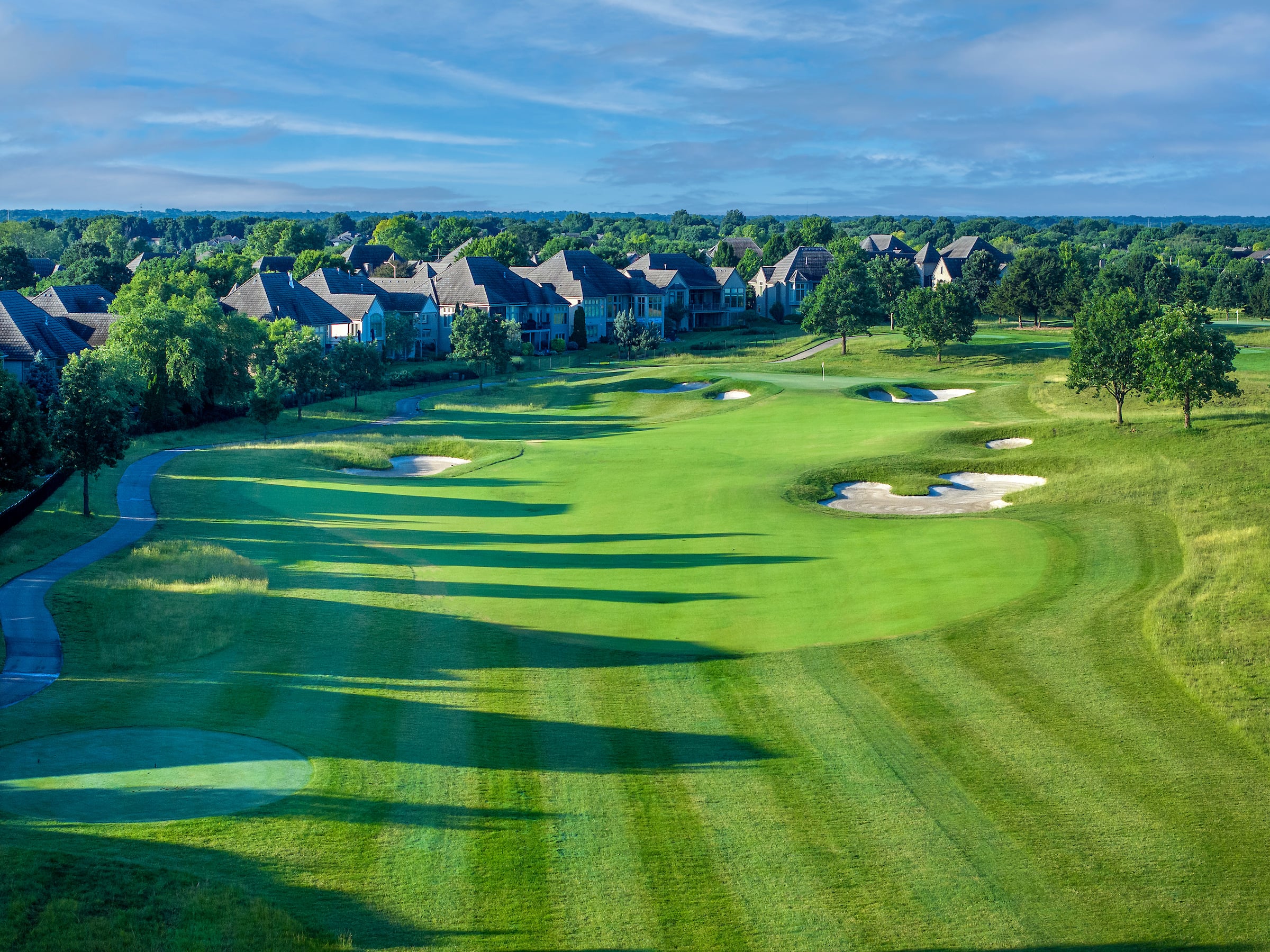 Golf course view