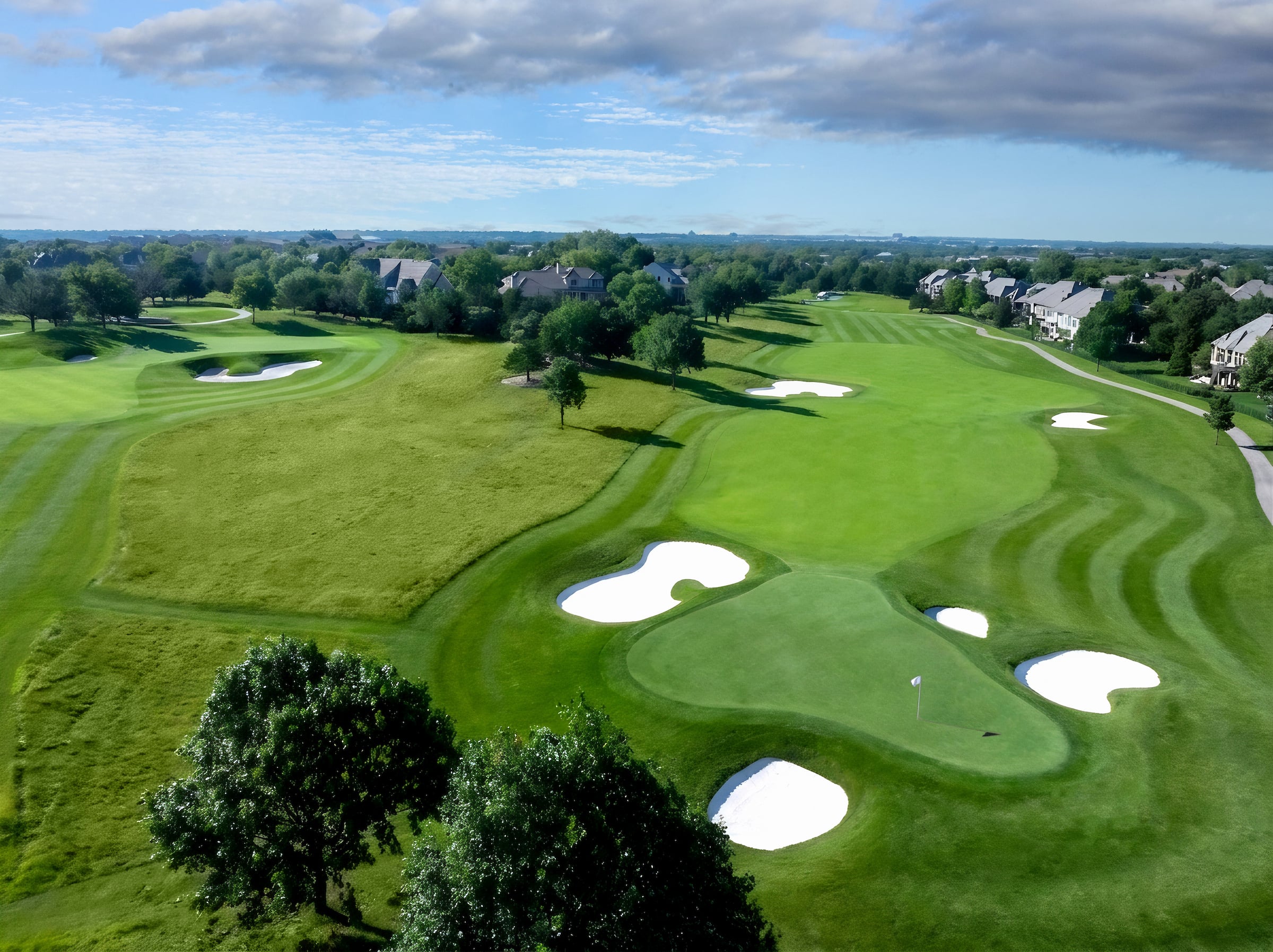 golf course view