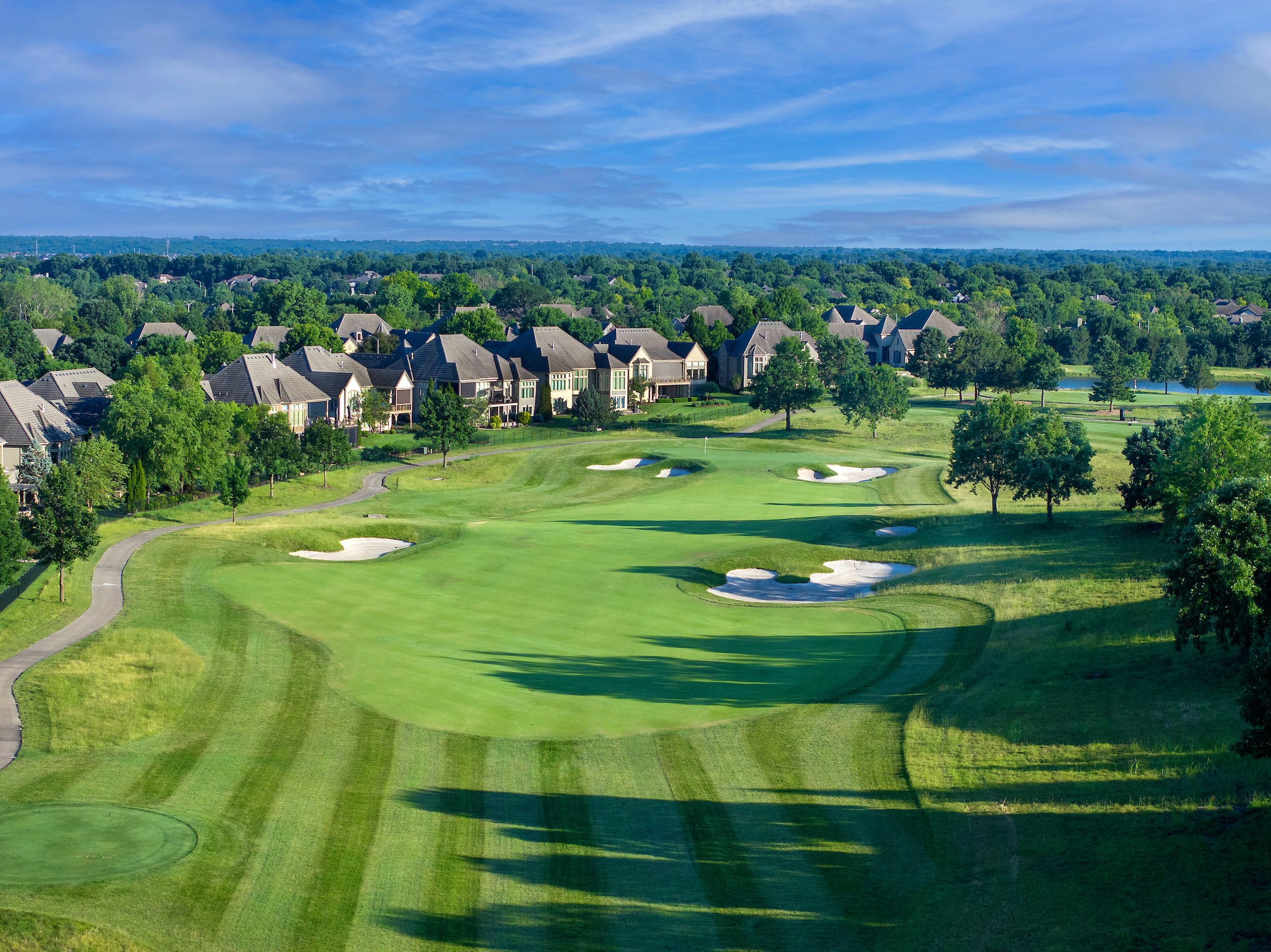 Golf course view