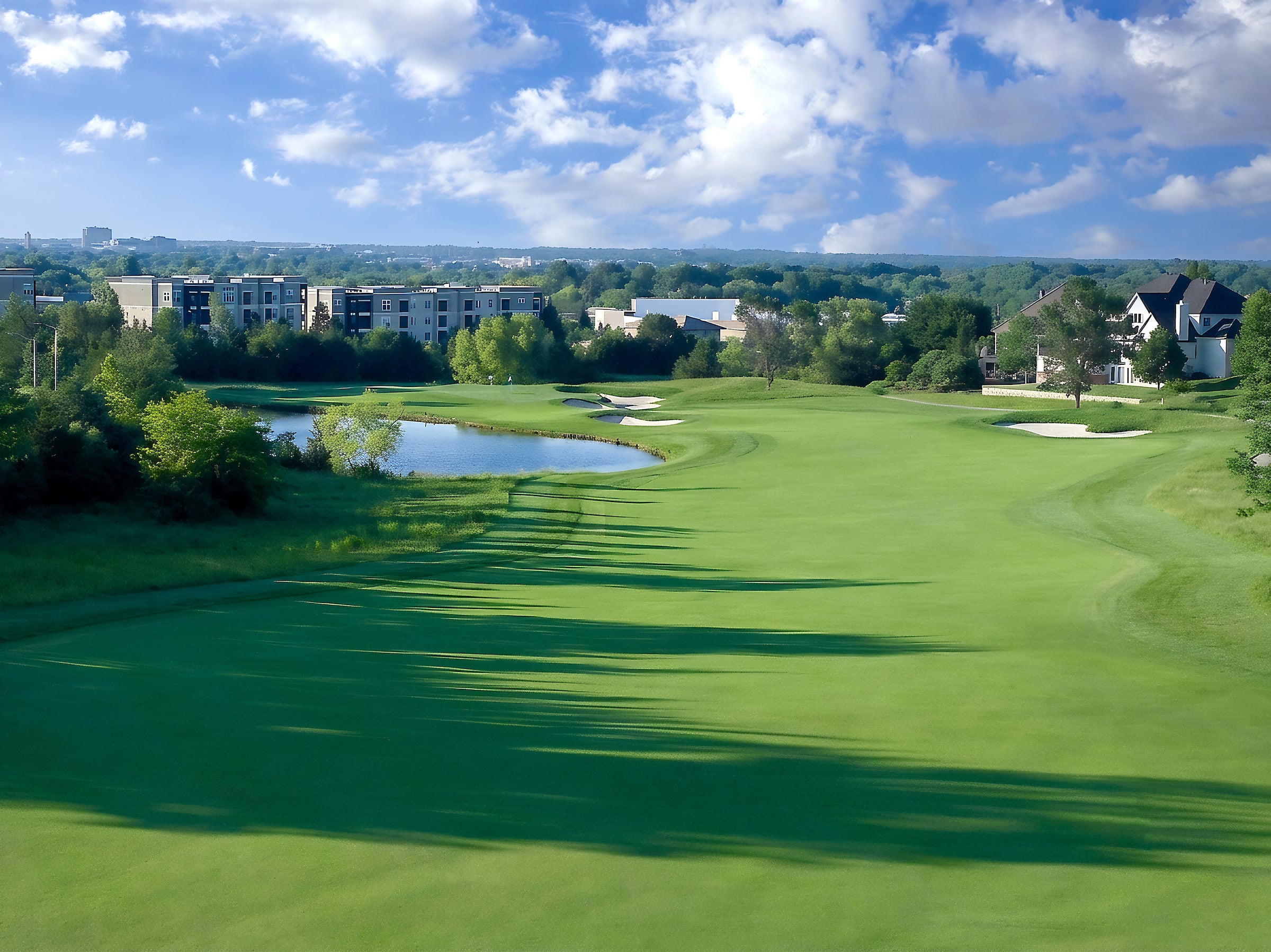 Golf course view