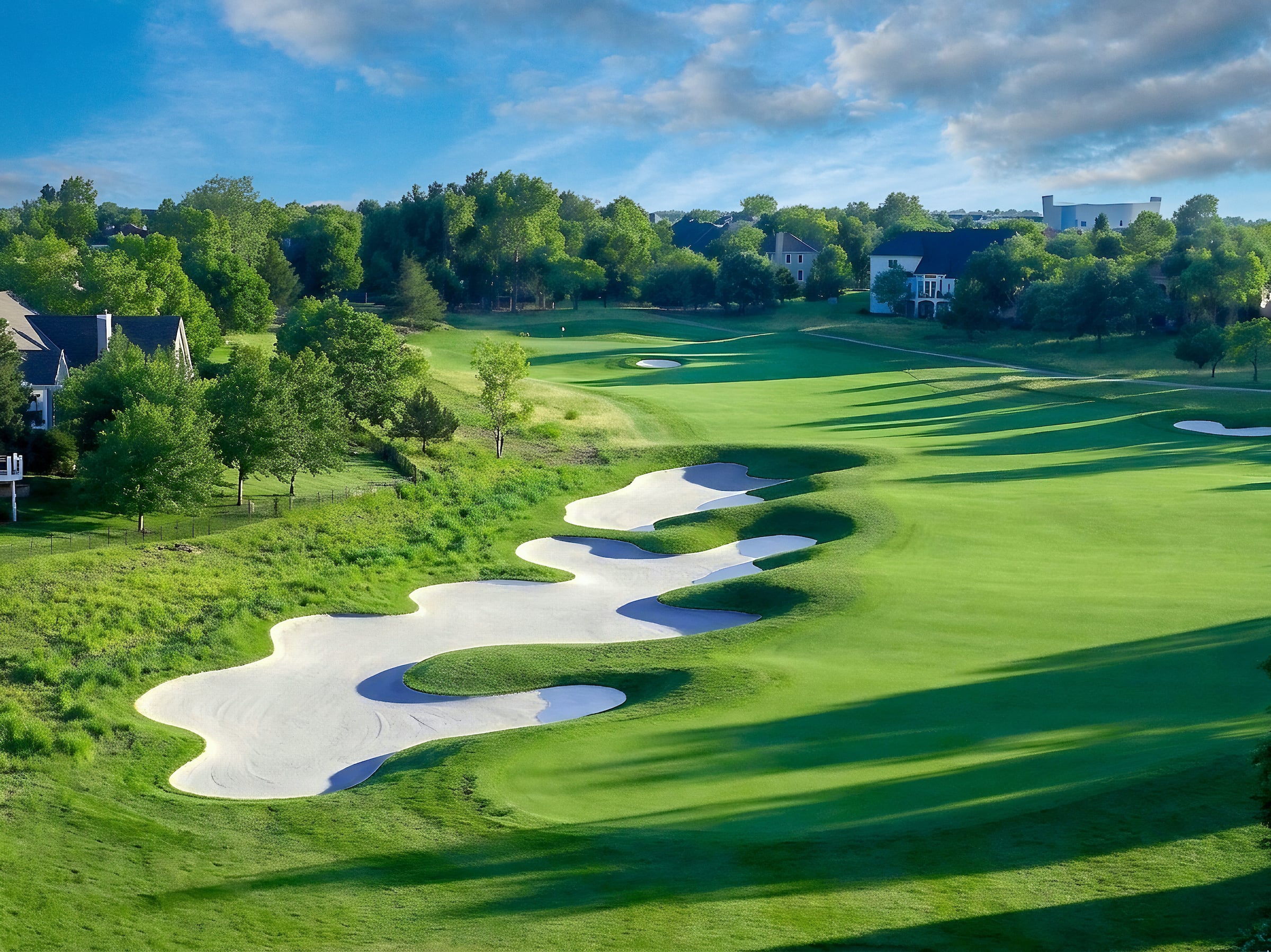 golf course view