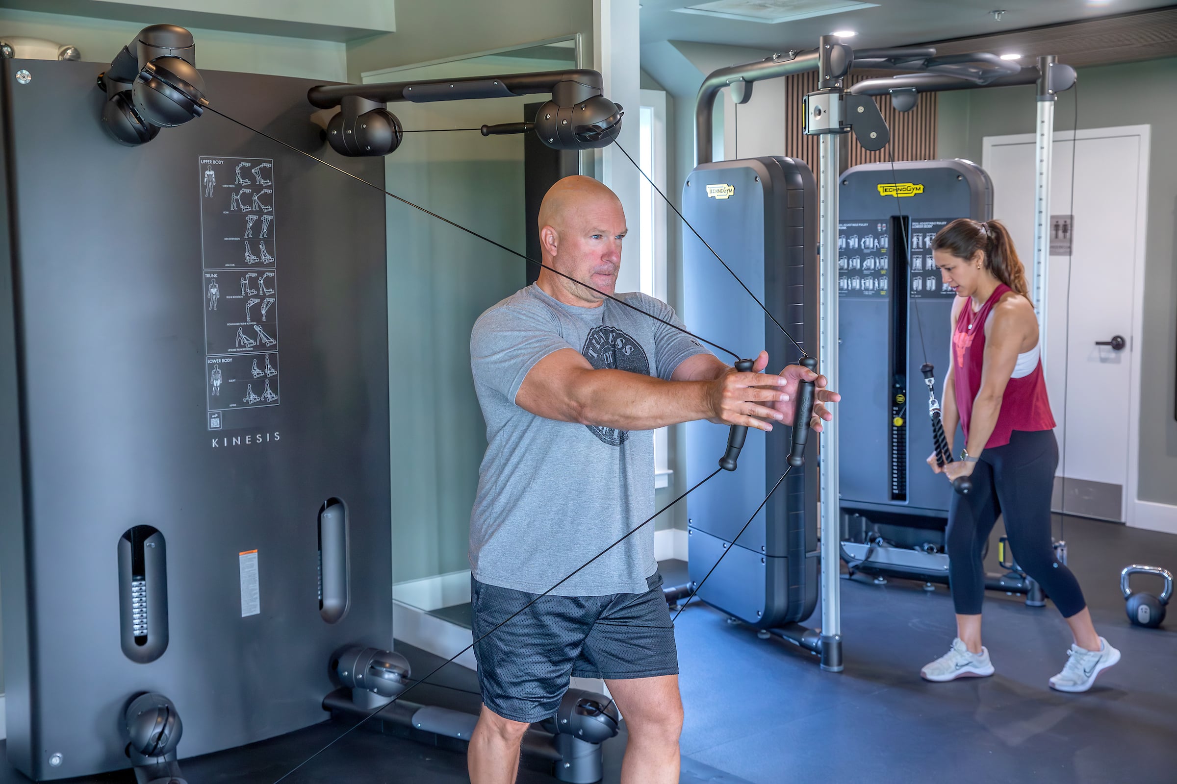 Man working out