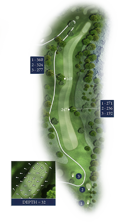 Norbeck Country Club Golf Course - Hole 11