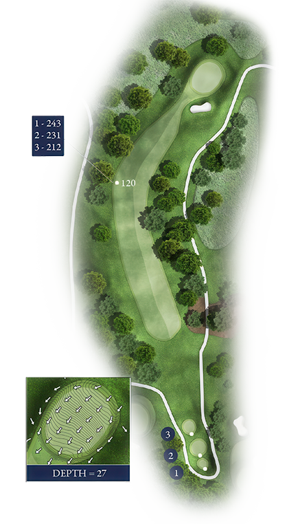 Norbeck Country Club Golf Course - Hole 13