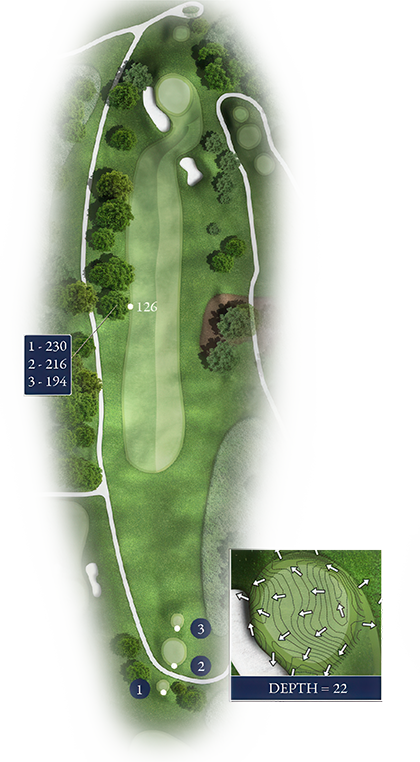 Norbeck Country Club Golf Course - Hole 14