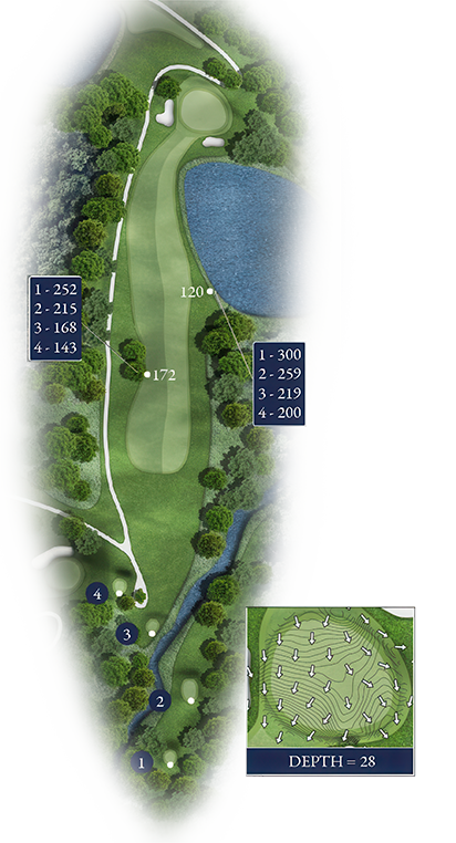 Norbeck Country Club Golf Course - Hole 15