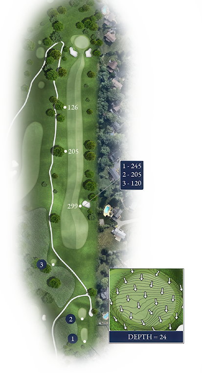 Norbeck Country Club Golf Course - Hole 17