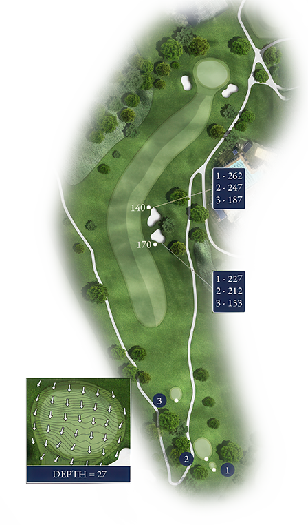 Norbeck Country Club Golf Course - Hole 18