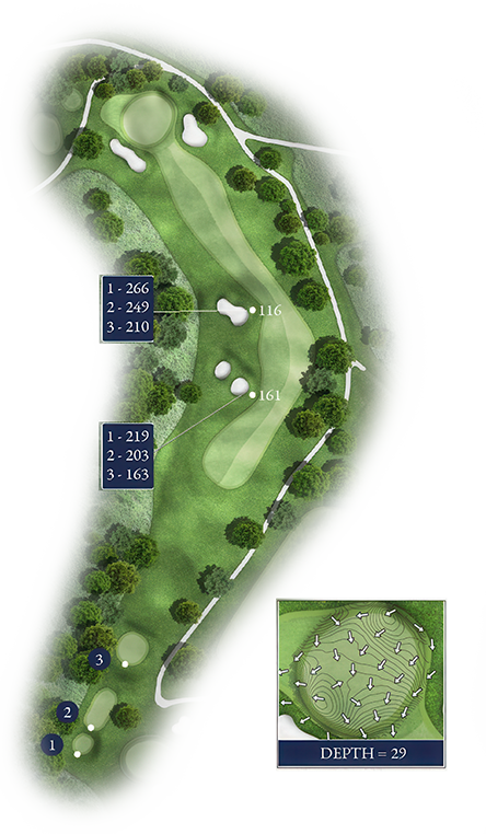 Norbeck Country Club Golf Course - Hole 2
