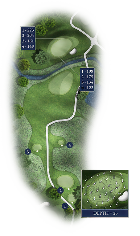 Norbeck Country Club Golf Course - Hole 3