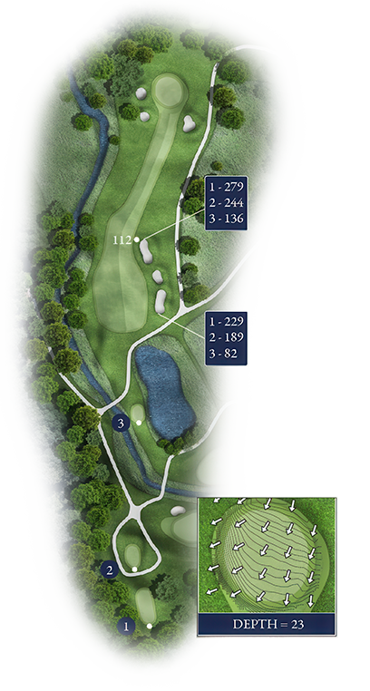 Norbeck Country Club Golf Course - Hole 4