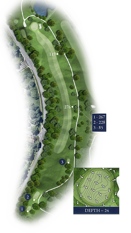 Norbeck Country Club Golf Course - Hole 5