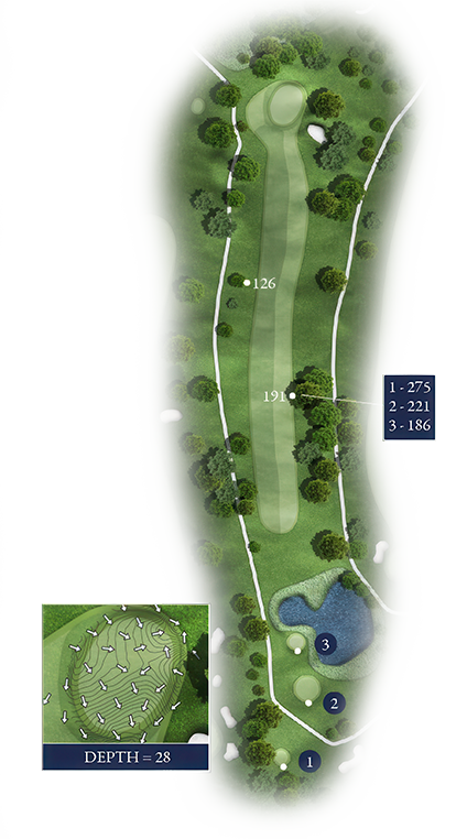 Norbeck Country Club Golf Course - Hole 7