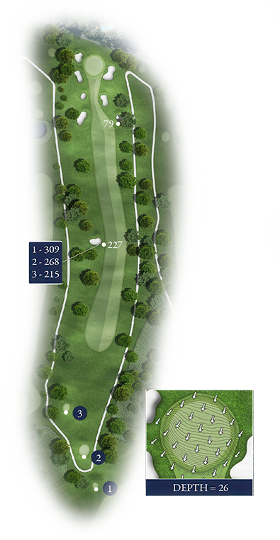 Norbeck Country Club Golf Course - Hole 8