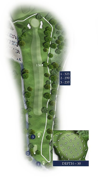 Norbeck Country Club Golf Course - Hole 9