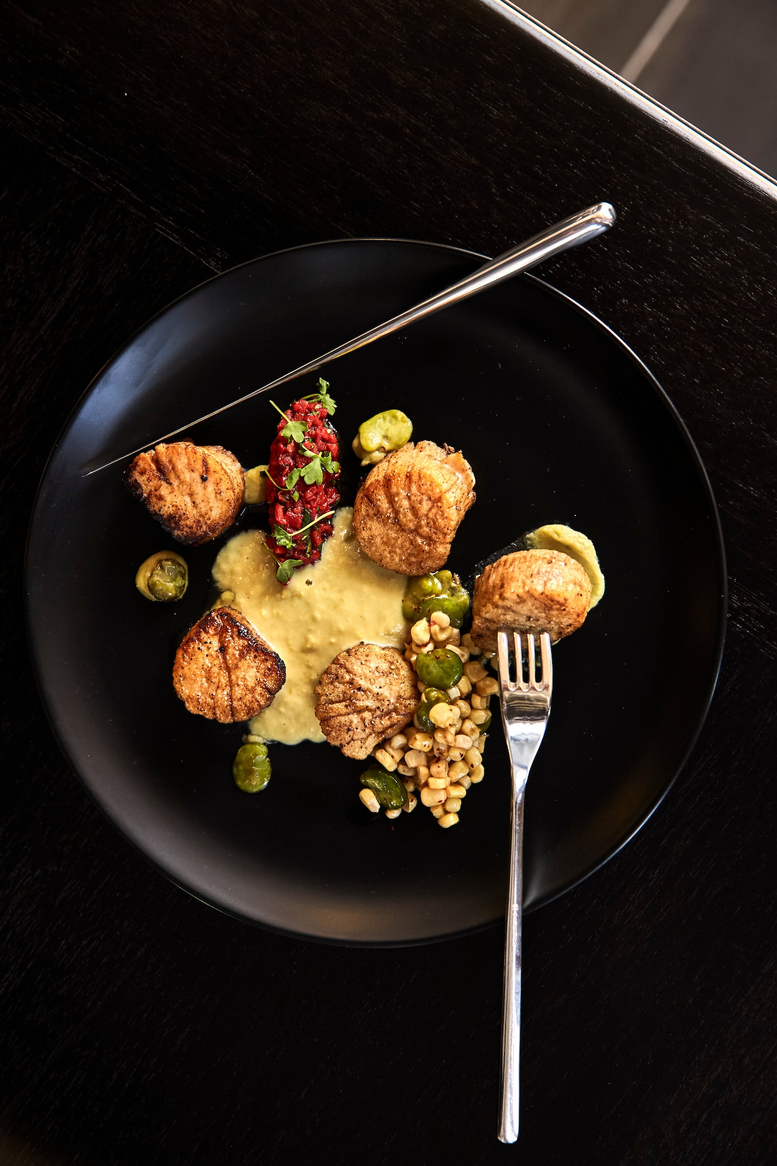 Plate of Scallops