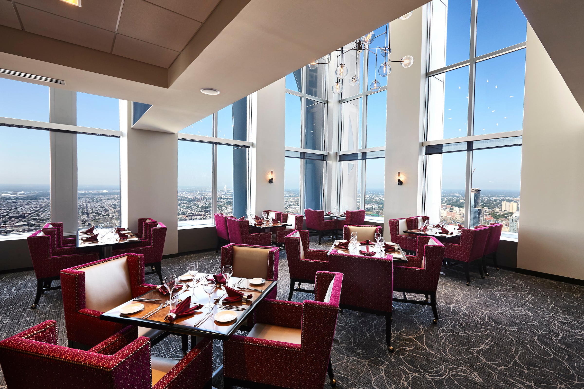 Pyramid Club Upscale Dining Room