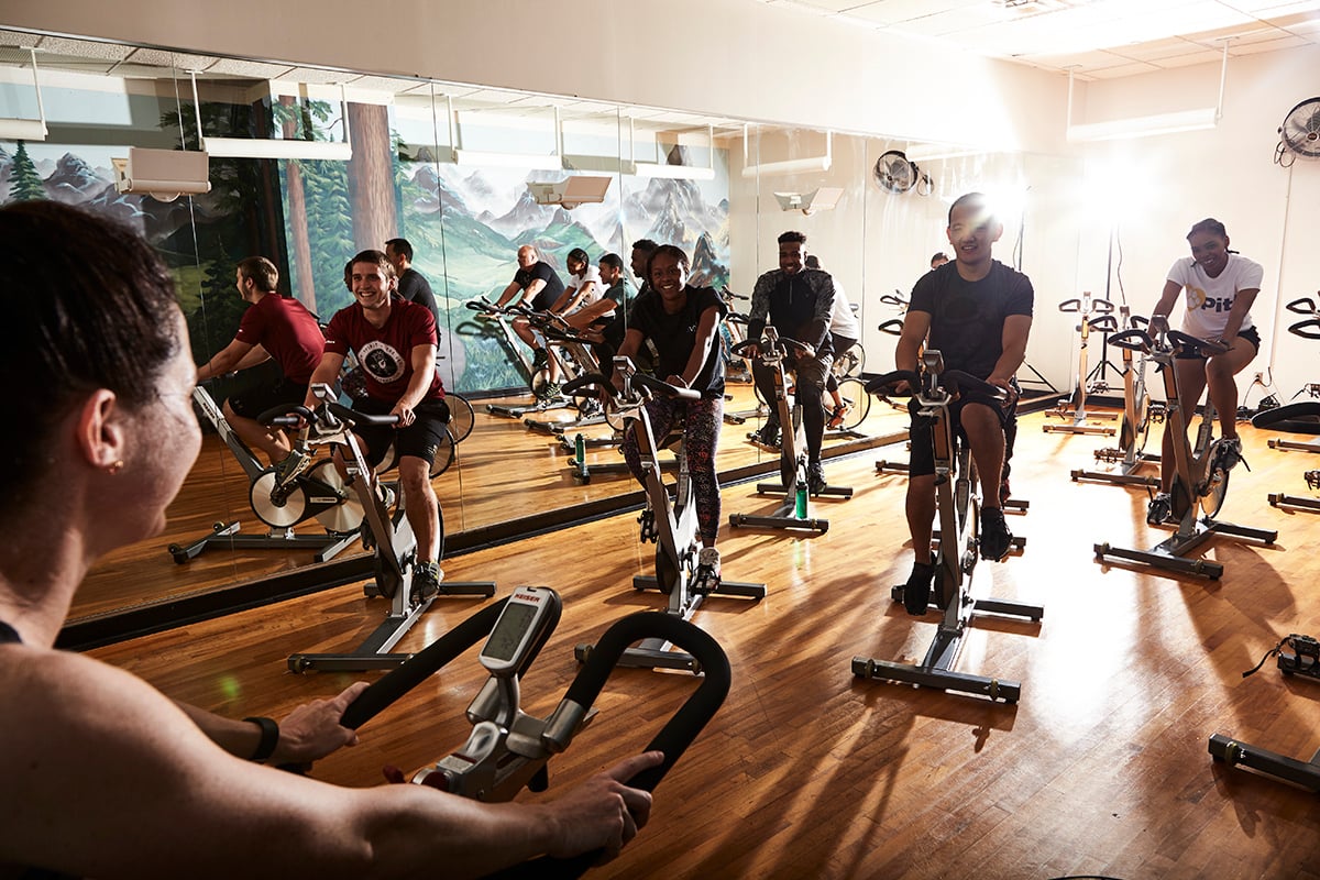 Rivers Club Fitness Spin Class