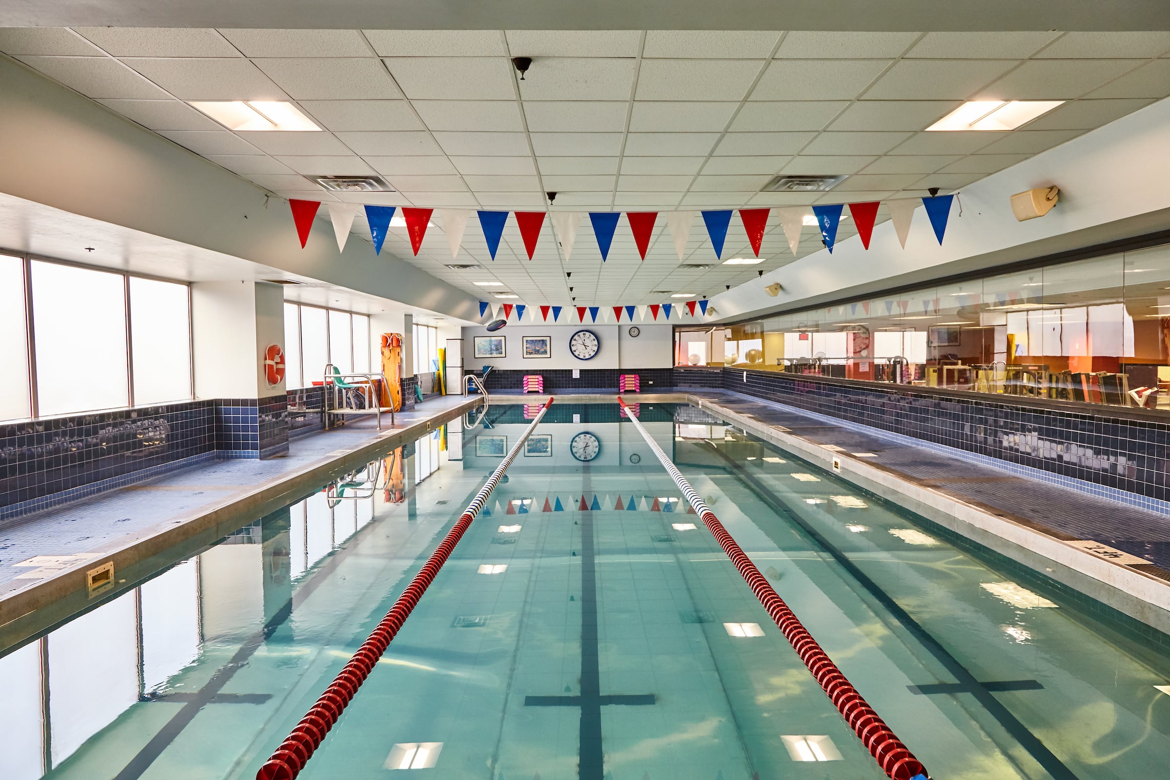 Rivers Club fitness pool