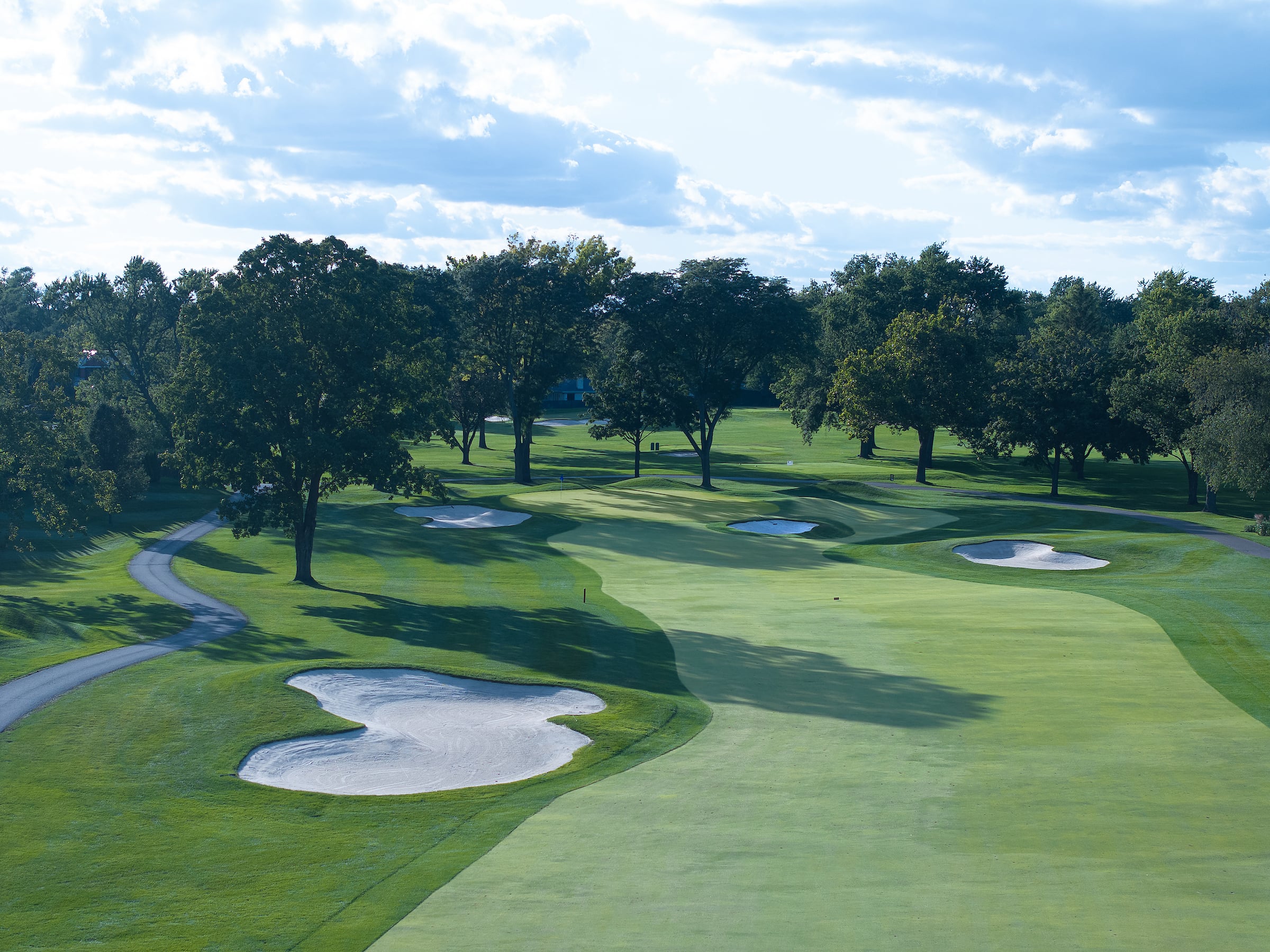 Golf course view