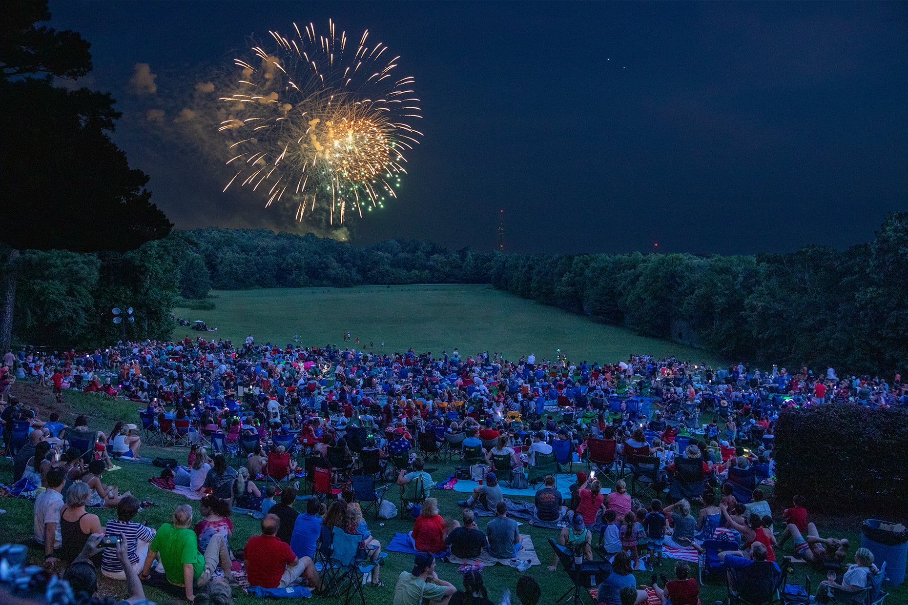 outdoor 4th of July private event