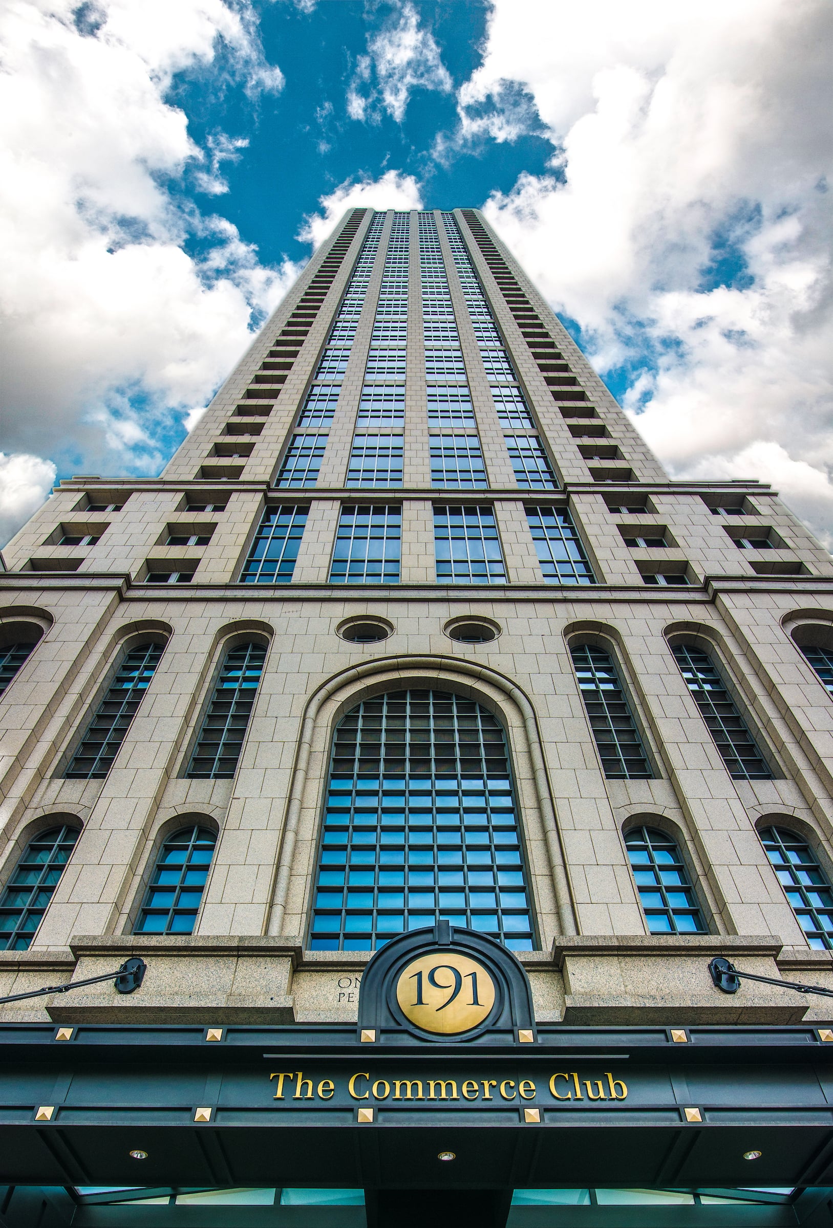 Tower building at 191 Peachtree St NE in Atlanta, GA
