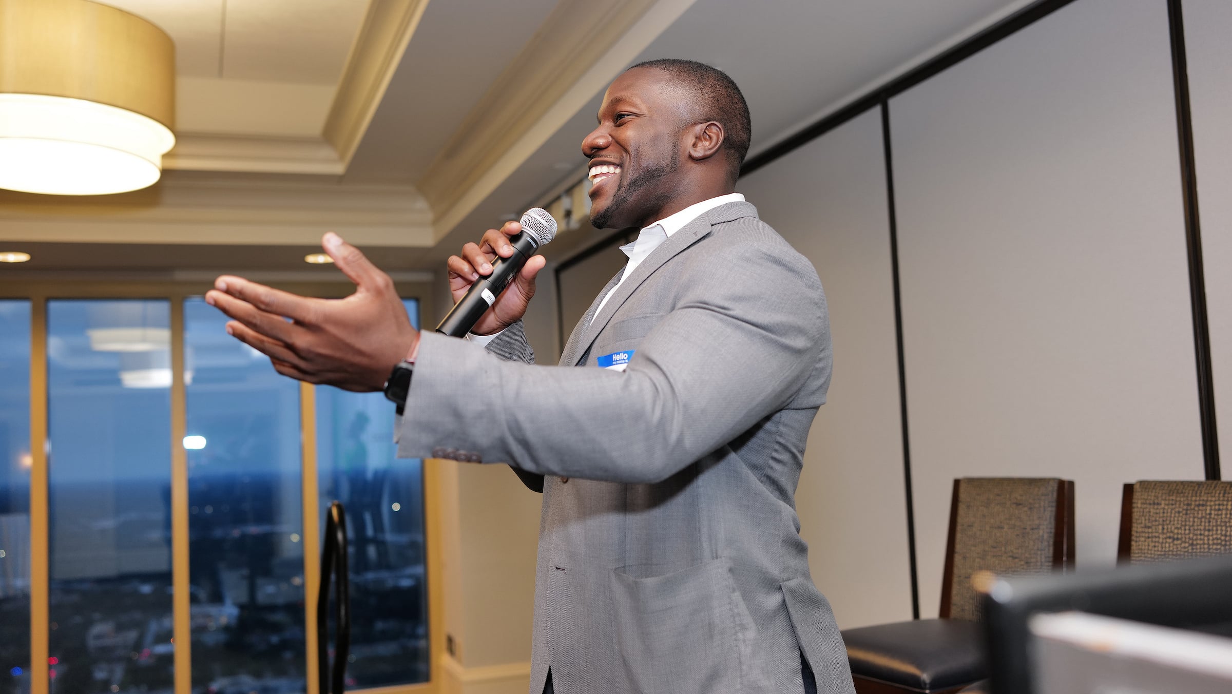 Speaker at private event