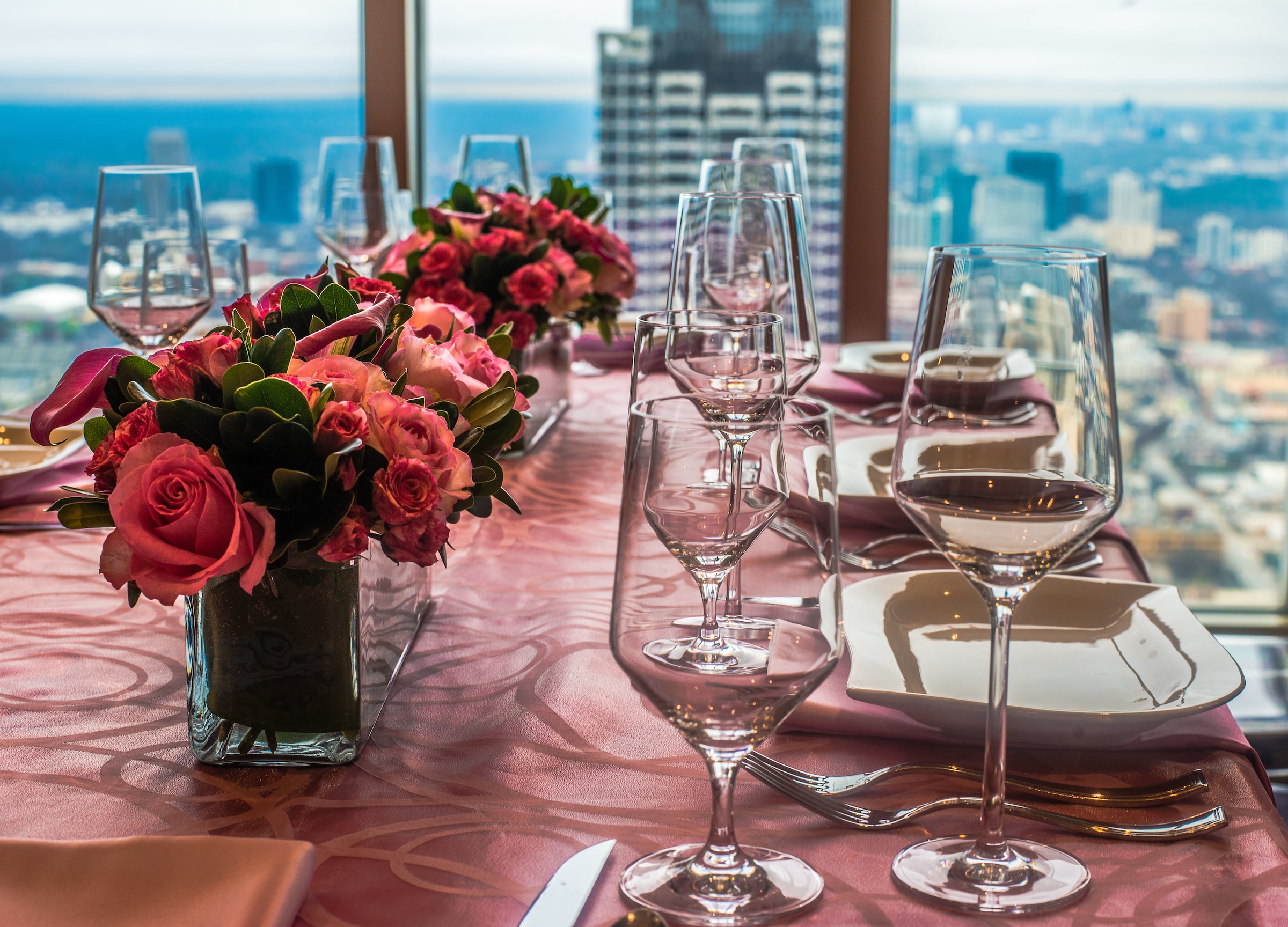 private event table setting