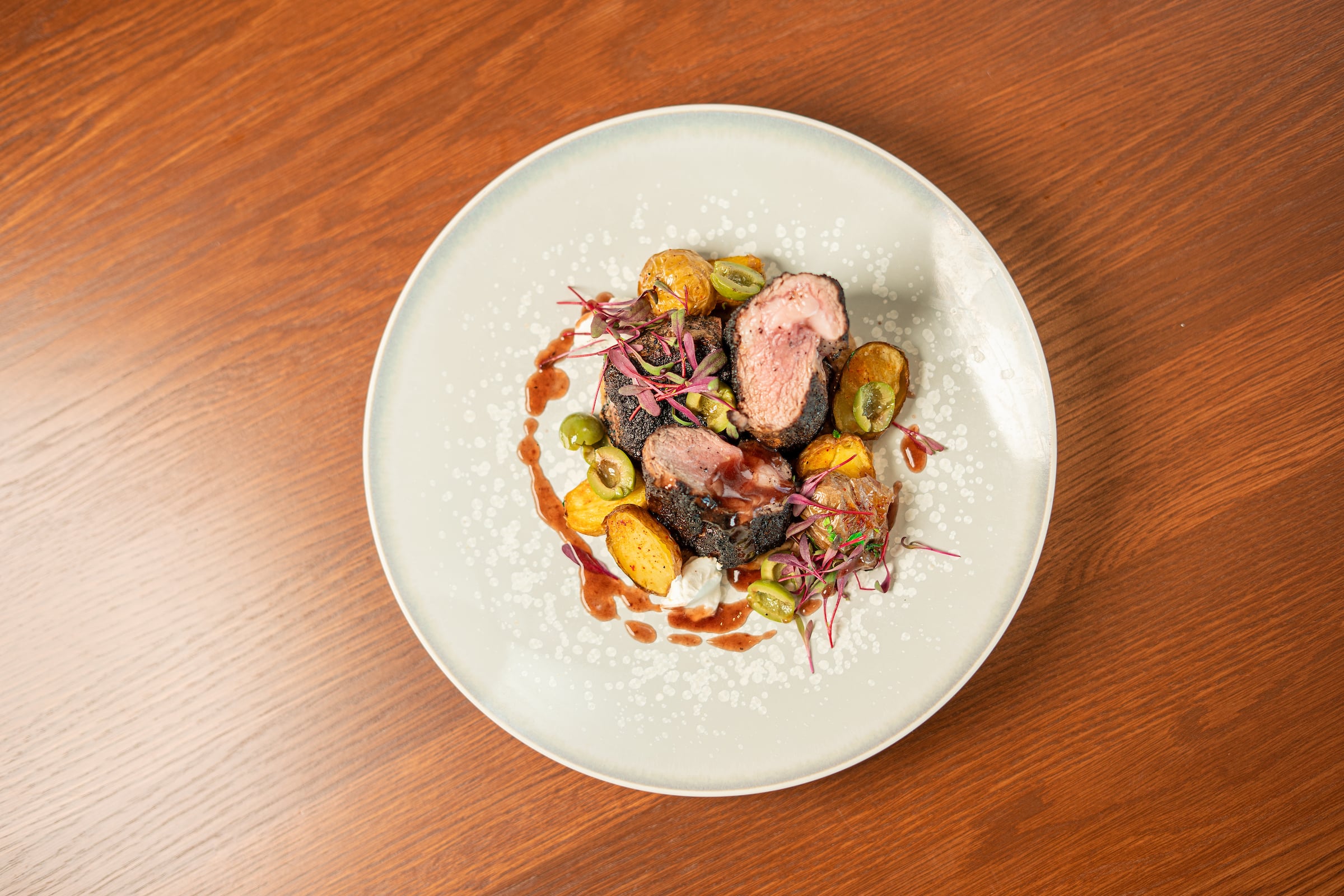 Plate of food