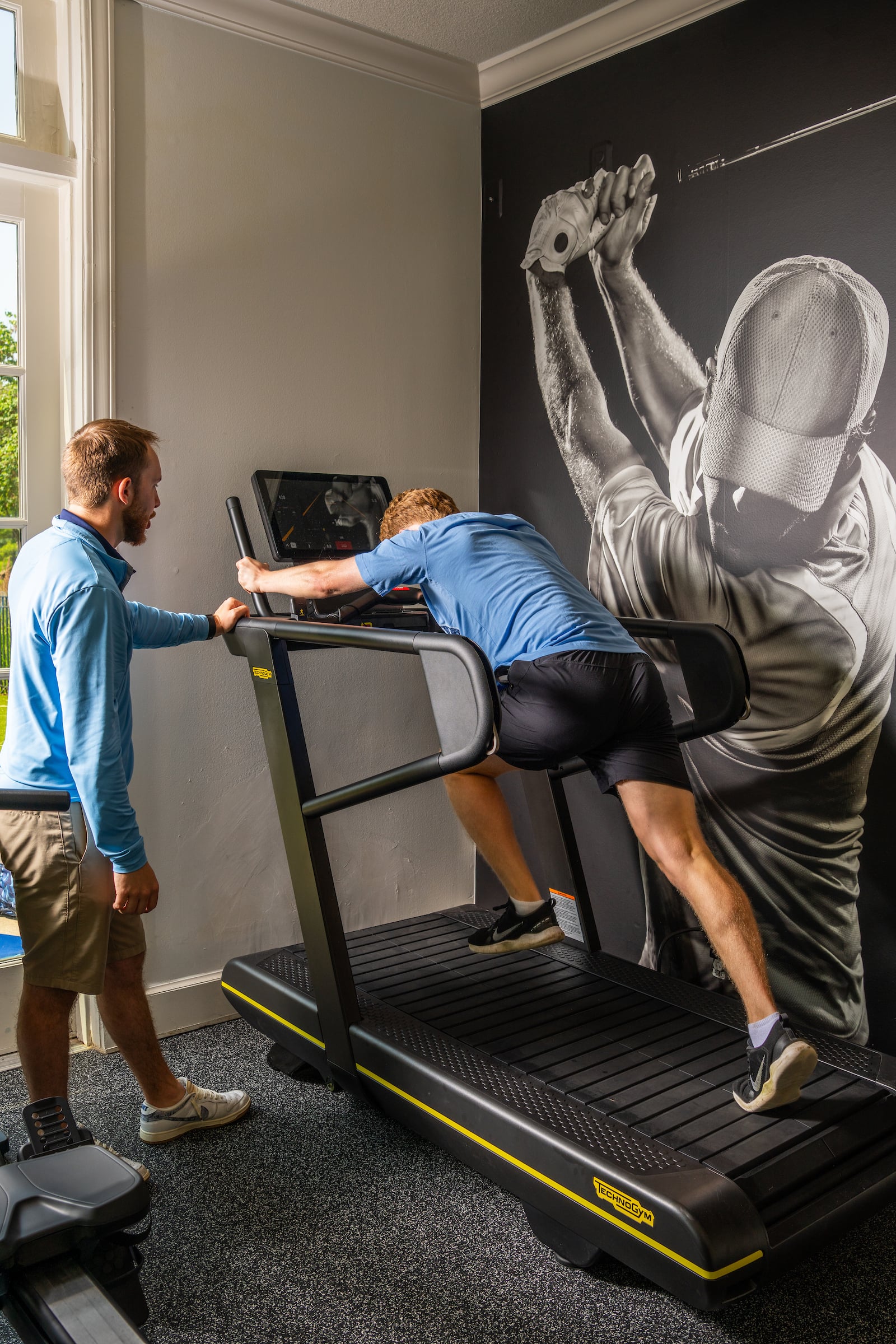 Man working out