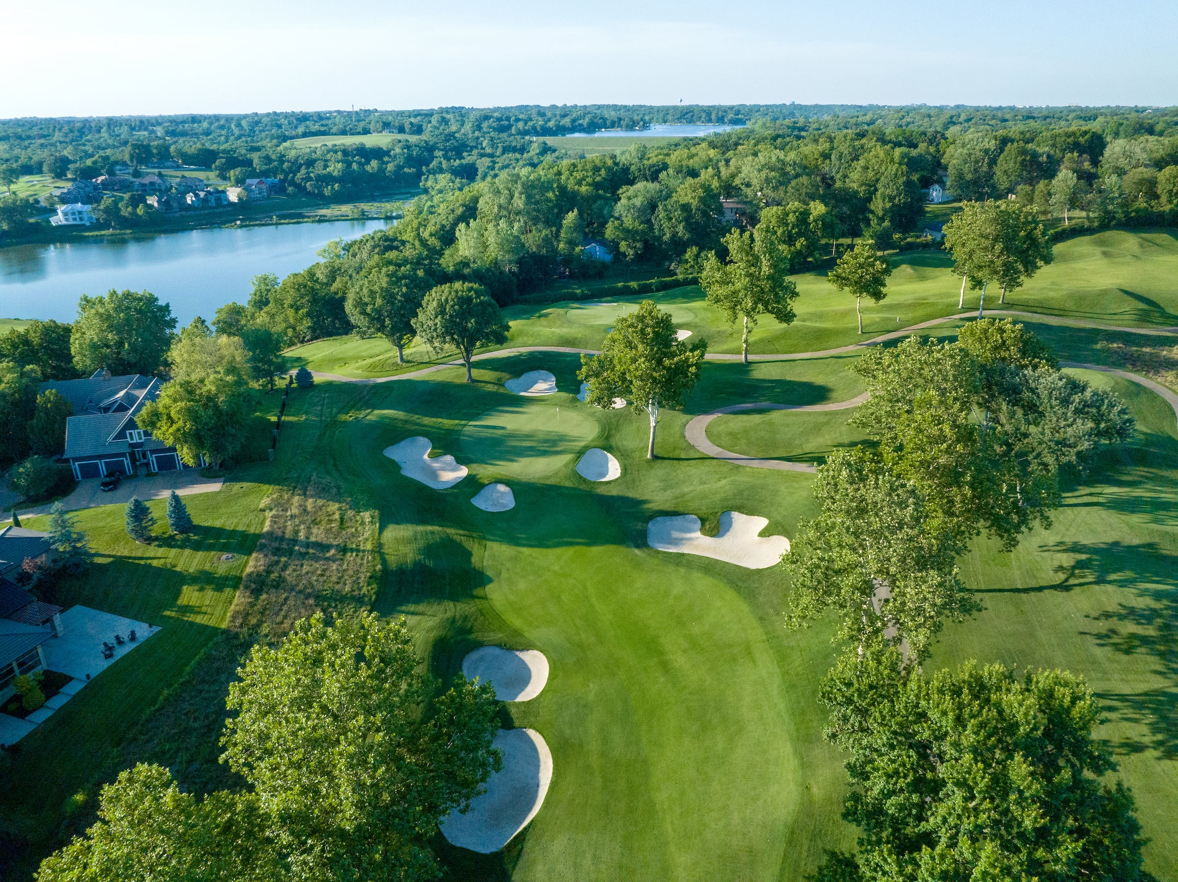 Golf course view