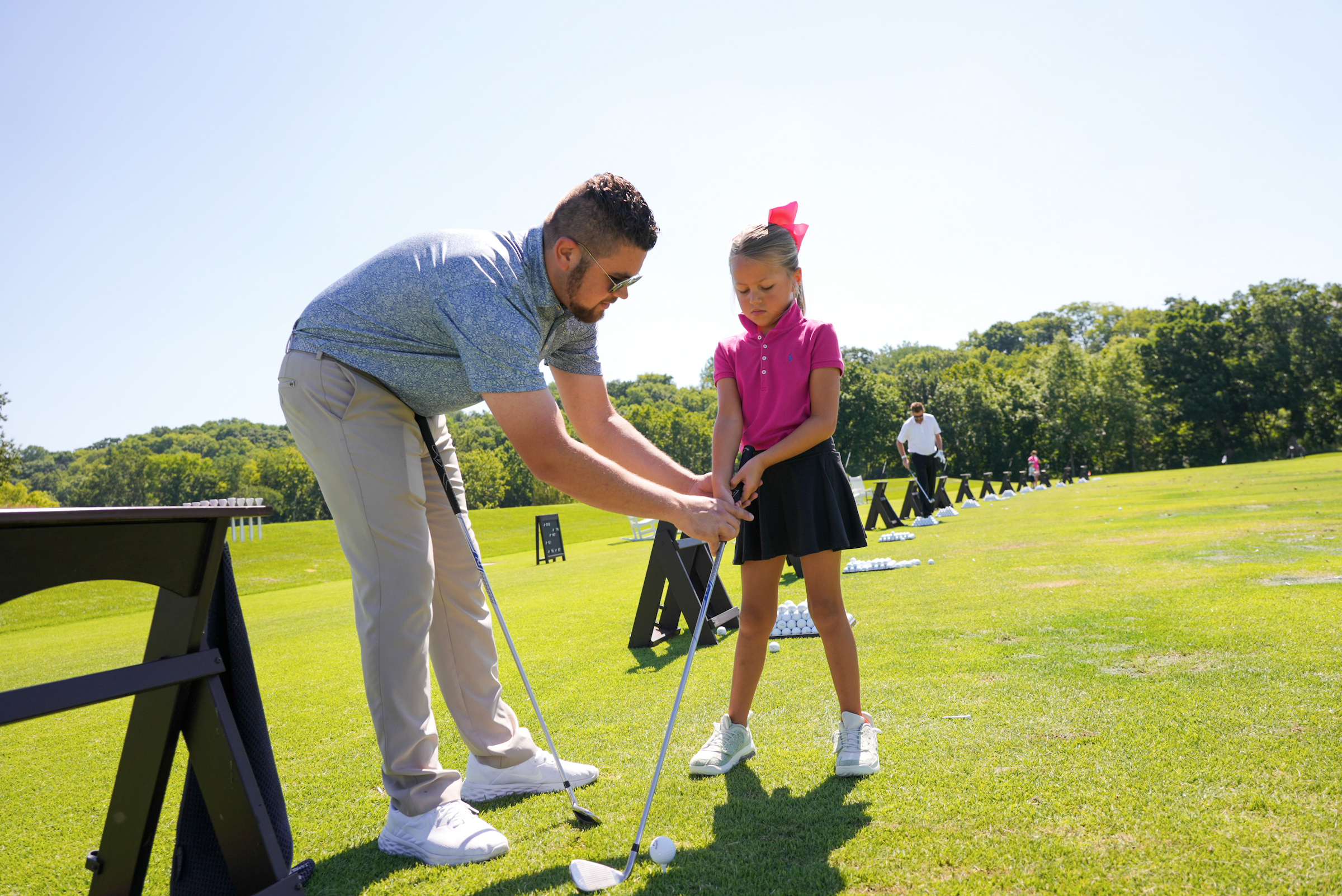 Junior golf instruction