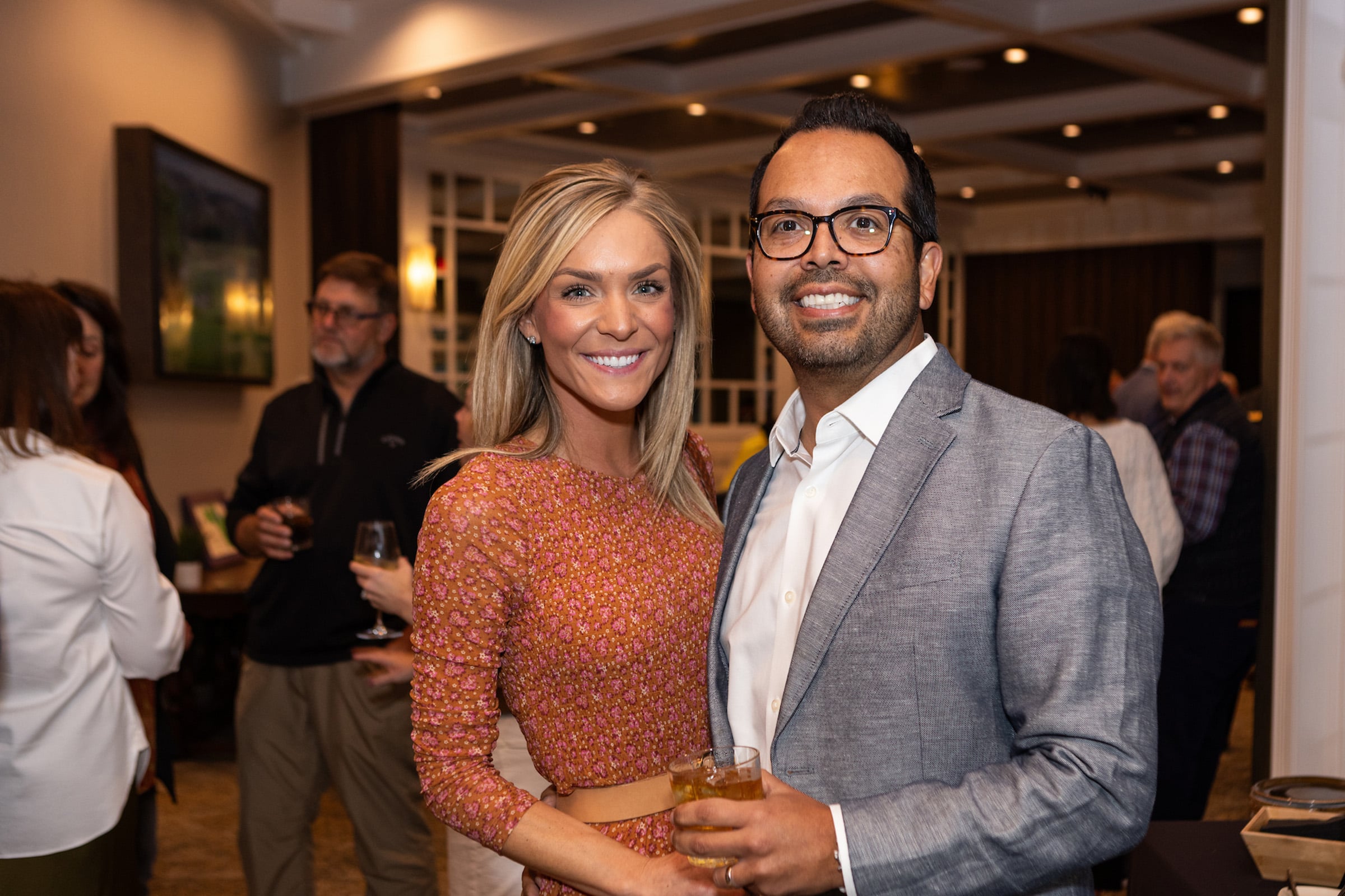 Couple at the club