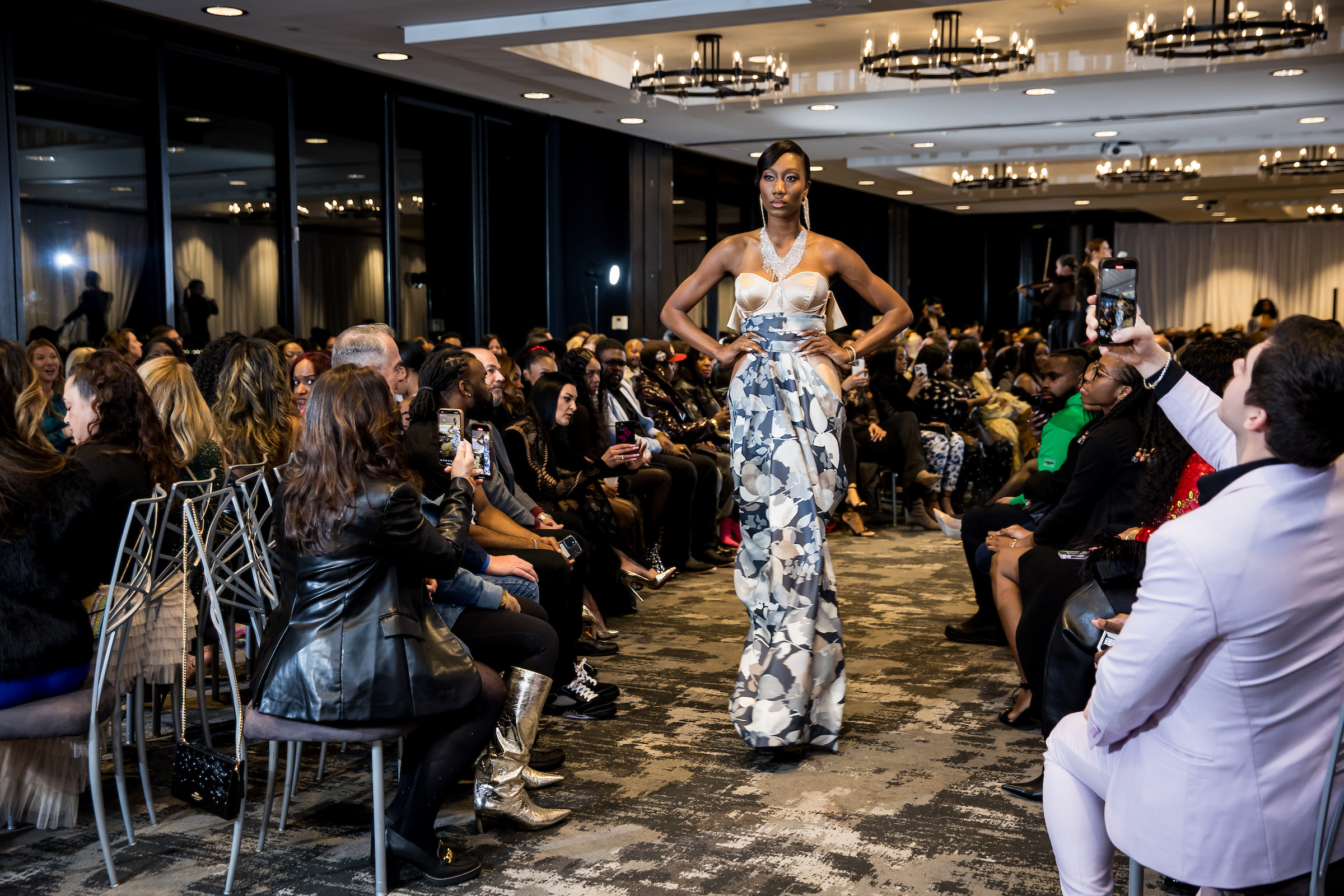 Tower Club Dallas Fashion Show Model
