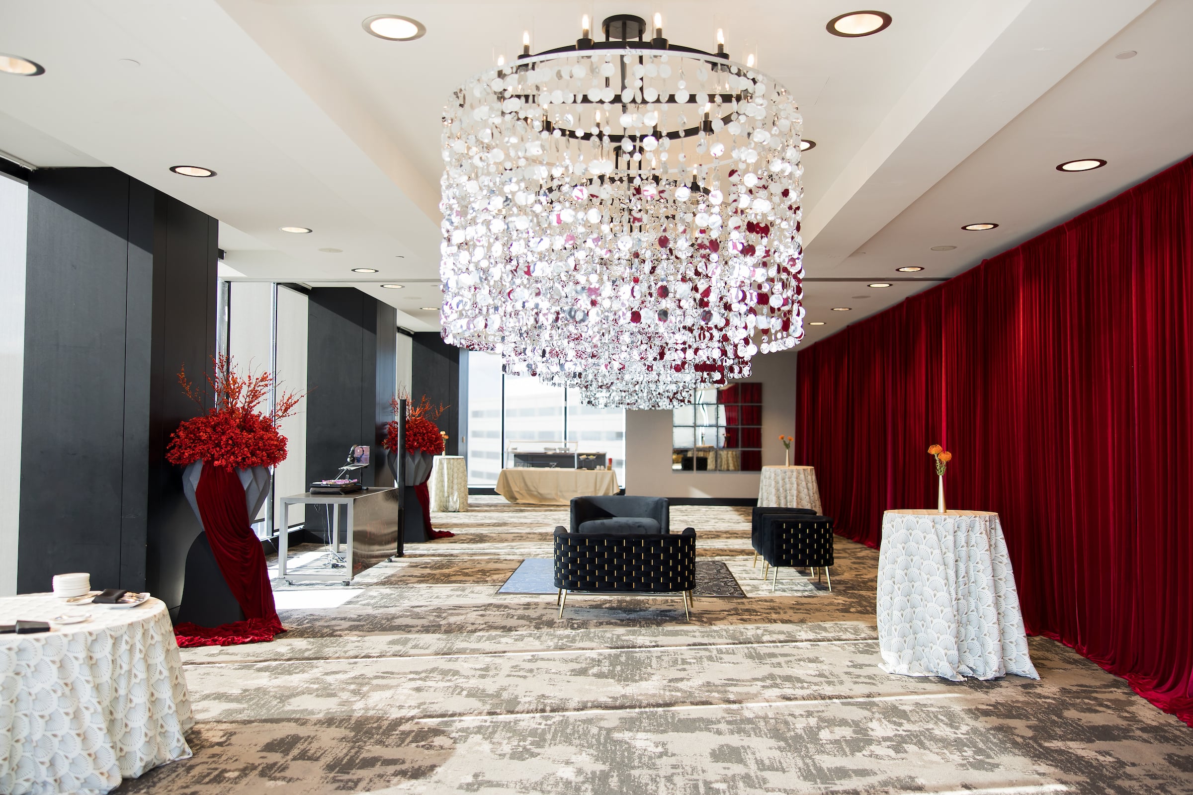 Decorated Private Event Room
