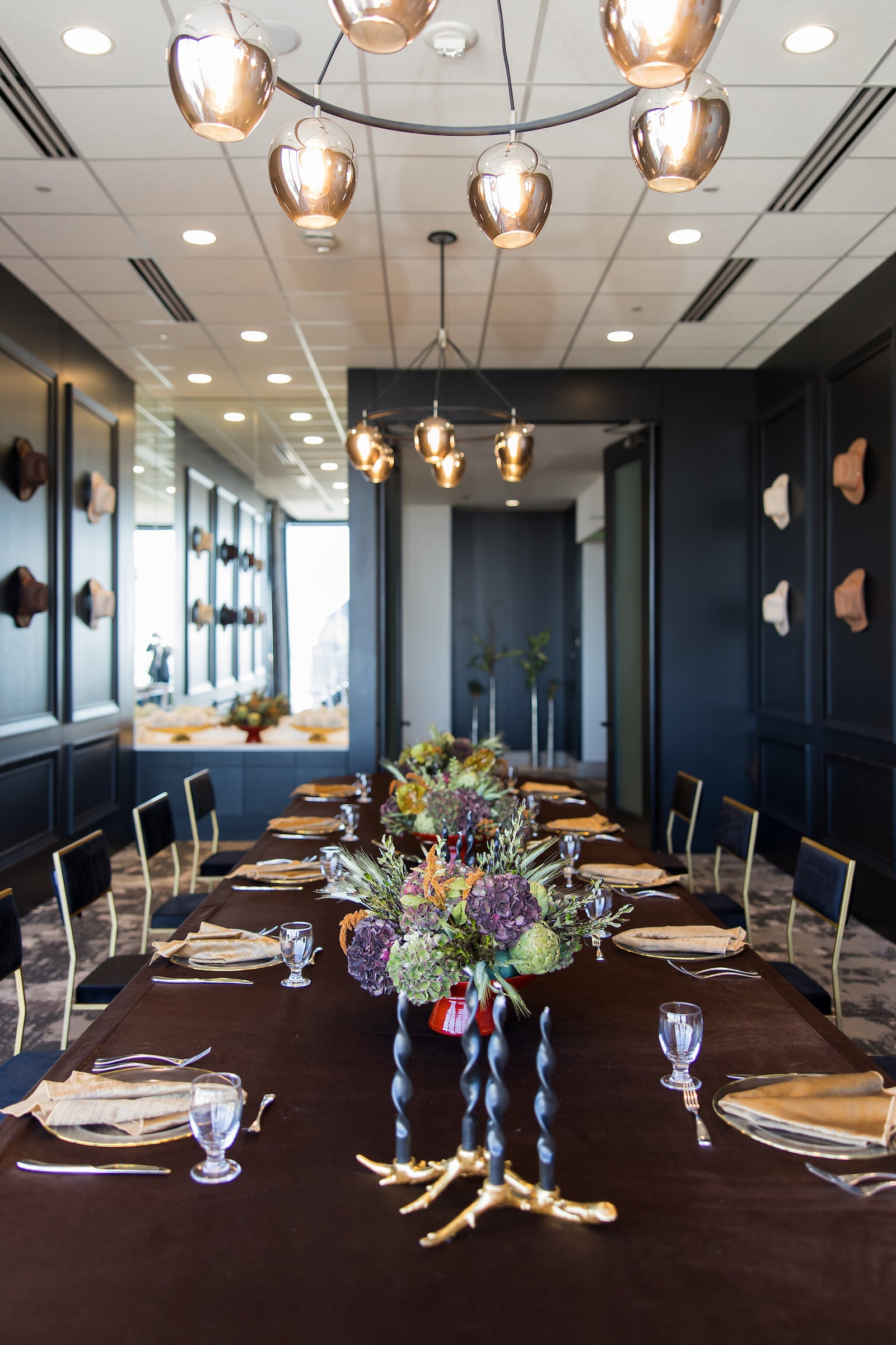 Table Set Up for Private Event