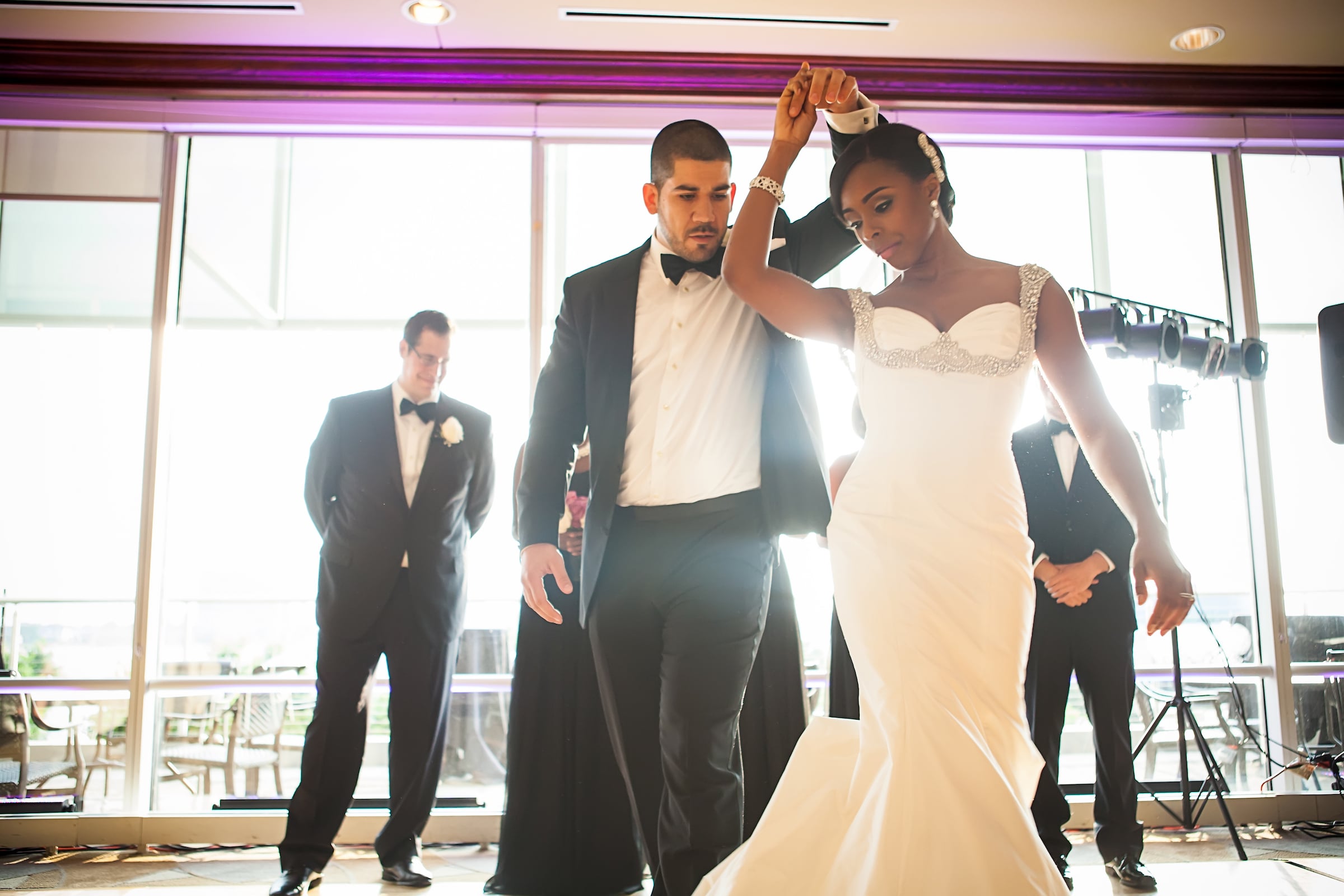 Bride & Groom Dancing