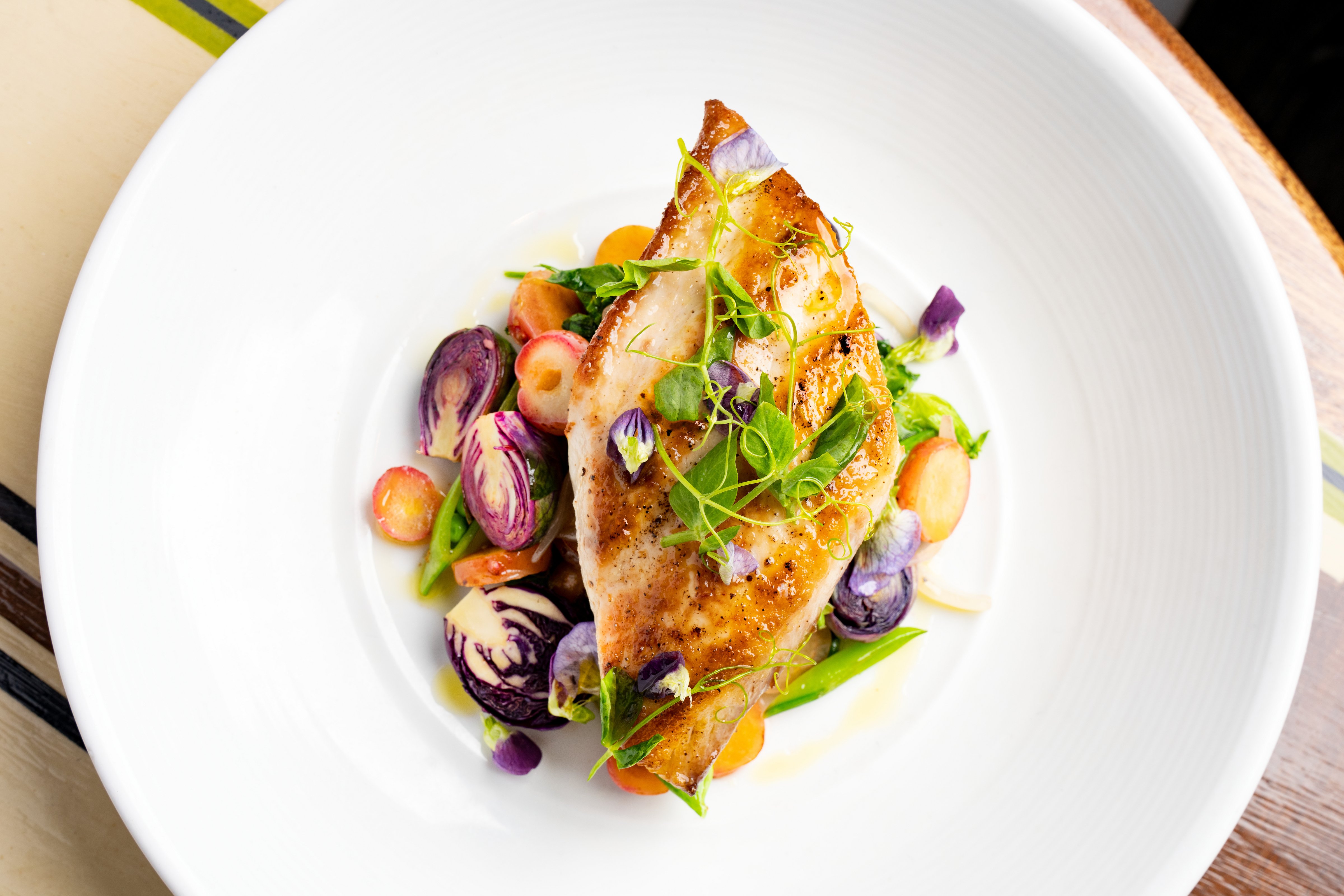 Food on a plate