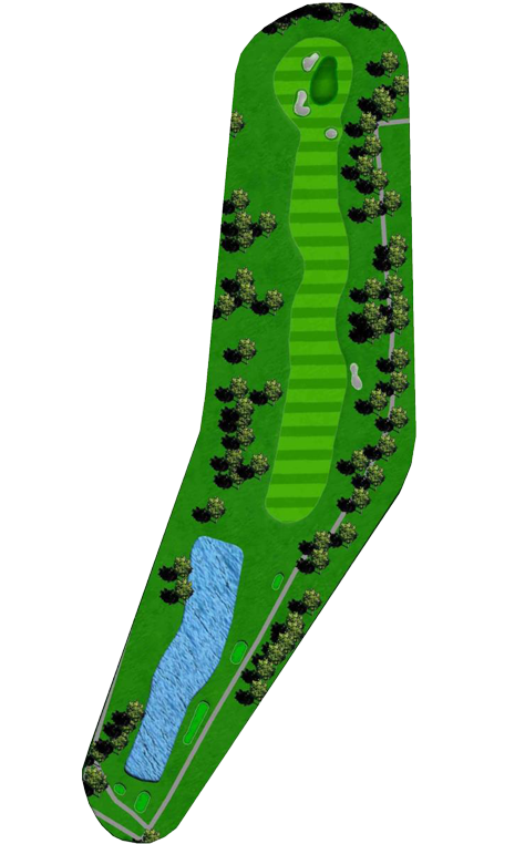 Walnut Creek Country Club - Oak Course Hole 1