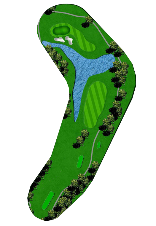 Walnut Creek Country Club - Oak Course Hole 13