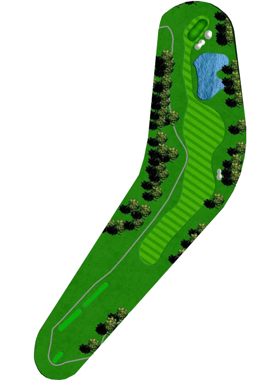 Walnut Creek Country Club - Oak Course Hole 16