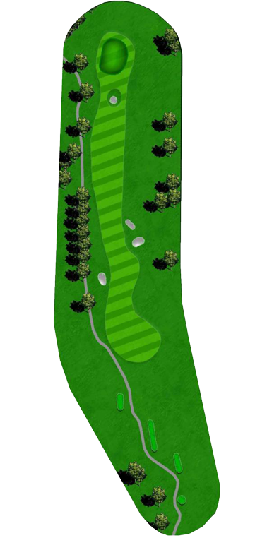 Walnut Creek Country Club - Oak Course Hole 17