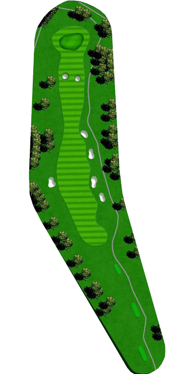 Walnut Creek Country Club - Oak Course Hole 18