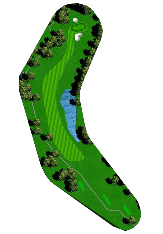 Walnut Creek Country Club - Oak Course Hole 2