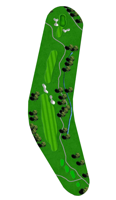 Walnut Creek Country Club - Pecan Course Hole 1