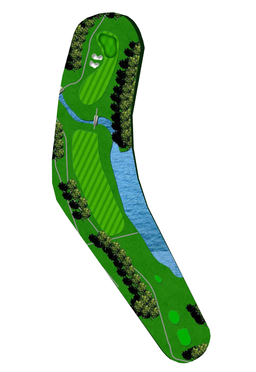 Walnut Creek Country Club - Pecan Course Hole 17