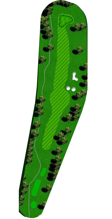 Walnut Creek Country Club - Pecan Course Hole 2