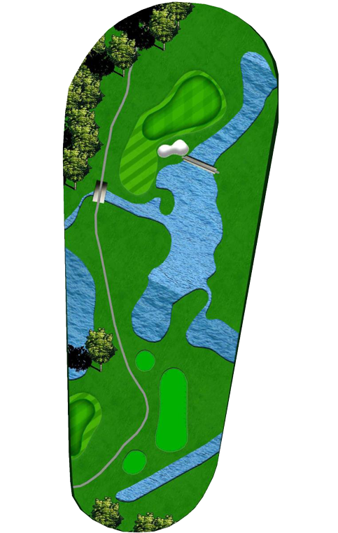 Walnut Creek Country Club - Pecan Course Hole 4