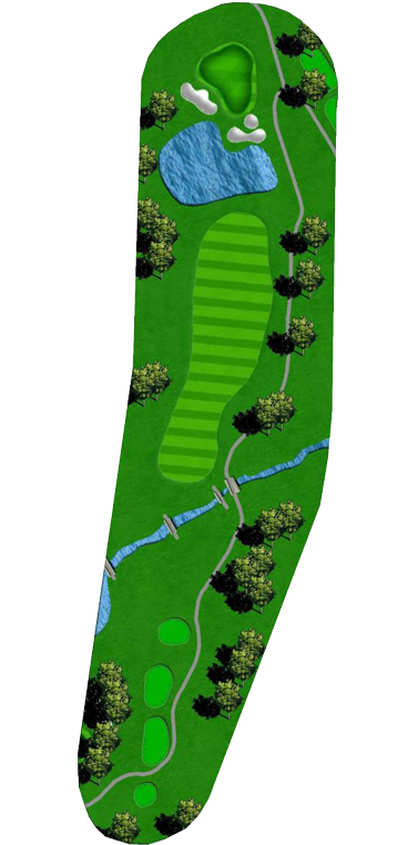 Walnut Creek Country Club - Pecan Course Hole 6